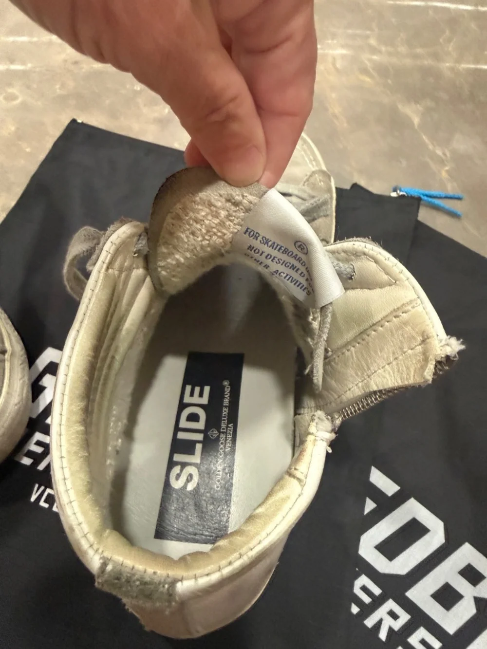 Golden Goose GGDB Slide High Top Sneaker